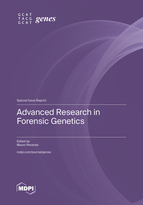 Special Issue Advanced Research in Forensic Genetics book cover image