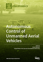 Special issue Autonomous Control of Unmanned Aerial Vehicles book cover image