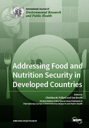 Book cover: Addressing Food and Nutrition Security in Developed Countries