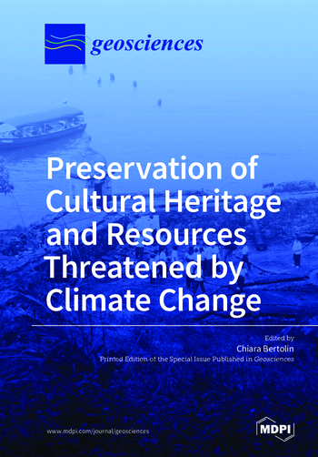 Book cover: Preservation of Cultural Heritage and Resources Threatened by Climate Change