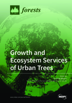 Special Issue Growth and Ecosystem Services of Urban Trees book cover image