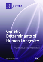 Special issue Genetic Determinants of Human Longevity book cover image