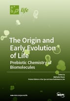 The Origin and Early Evolution of Life: Prebiotic Chemistry of Biomolecules