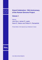Special issue Grand Celebration: 10th Anniversary of the Human Genome Project book cover image