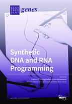 Special issue Synthetic DNA and RNA Programming book cover image