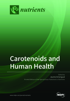Special issue Carotenoids and Human Health book cover image