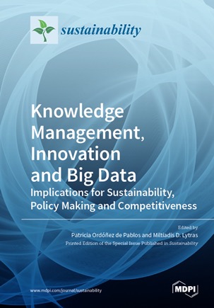 Book cover: Knowledge Management, Innovation and Big Data
