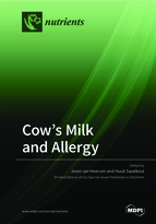 Special issue Cow's Milk and Allergy book cover image