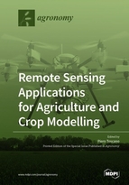 Special issue Remote Sensing Applications for Agriculture and Crop Modelling book cover image