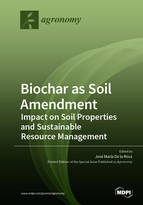 Special issue Biochar as Soil Amendment: Impact on Soil Properties and Sustainable Resource Management book cover image