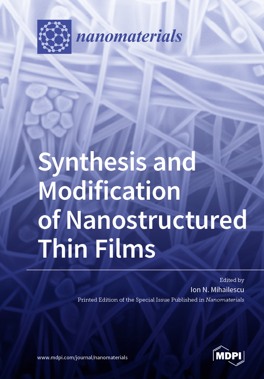 Book cover: Synthesis and Modification of Nanostructured Thin Films