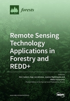 Special issue Remote Sensing Technology Applications in Forestry and REDD+ book cover image