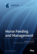 Special issue Horse Feeding and Management book cover image