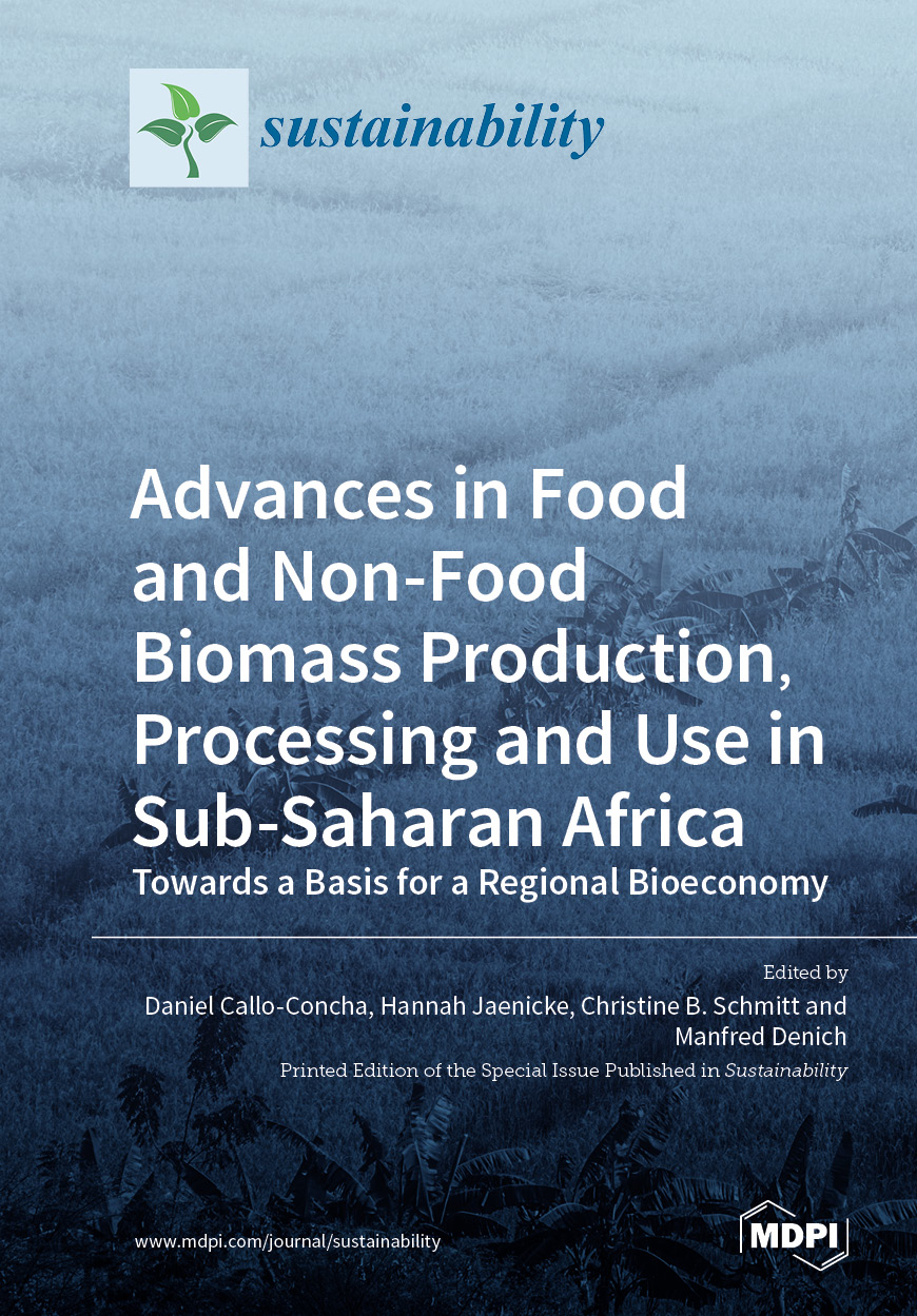 Book cover: Advances in Food and Non-Food Biomass Production, Processing and Use in Sub-Saharan Africa