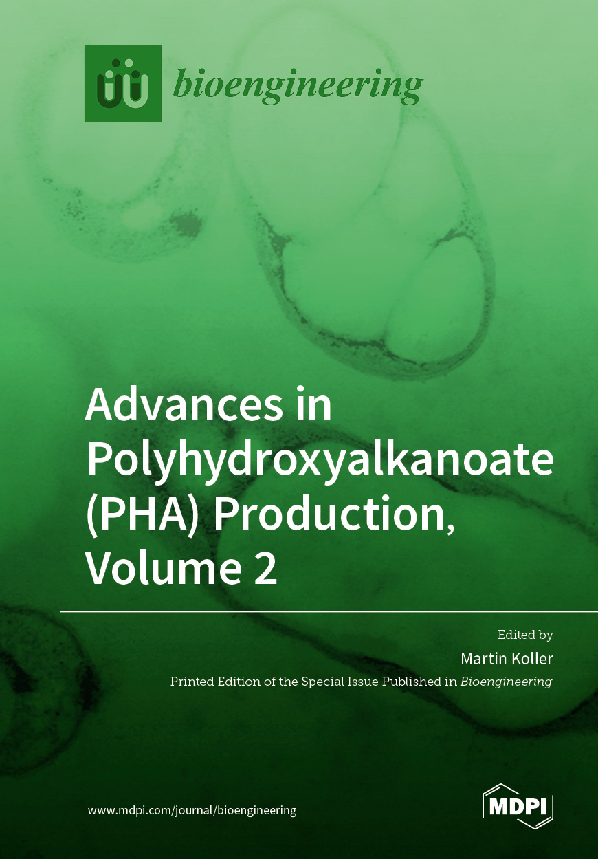 Book cover: Advances in Polyhydroxyalkanoate (PHA) Production, Volume 2