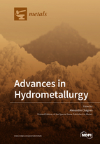 Special issue Advances in Hydrometallurgy book cover image