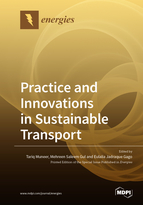 Special issue Practice and Innovations in Sustainable Transport book cover image