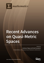 Special issue Recent Advances on Quasi-Metric Spaces book cover image