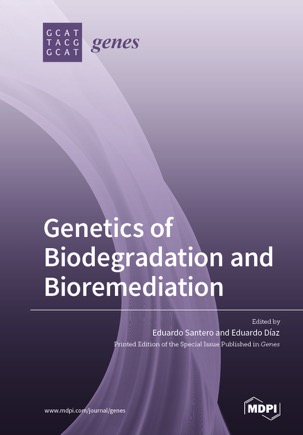 Book cover: Genetics of Biodegradation and Bioremediation