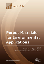 Special issue Porous Materials for Environmental Applications book cover image