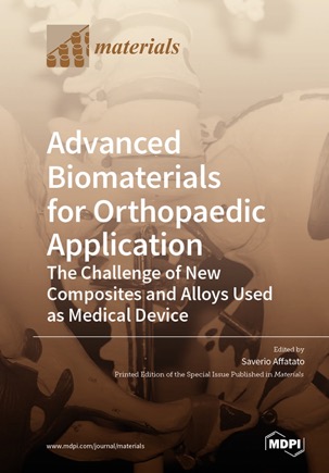 Book cover: Advanced Biomaterials for Orthopaedic Application