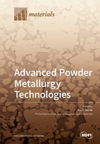 Special issue Advanced Powder Metallurgy Technologies book cover image