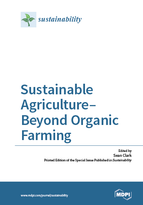 Special issue Sustainable Agriculture–Beyond Organic Farming book cover image