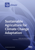 Special issue Sustainable Agriculture for Climate Change Adaptation book cover image