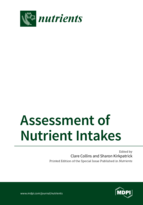 Special issue Assessment of Nutrient Intakes book cover image