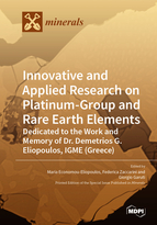 Special Issue Innovative and Applied Research on Platinum-Group and Rare Earth Elements: Dedicated to the Work and Memory of Dr. Demetrios G. Eliopoulos, IGME (Greece) book cover image