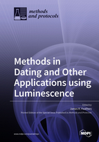 Special issue Methods in Dating and Other Applications using Luminescence book cover image