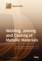 Special issue Welding, Joining and Coating of Metallic Materials book cover image