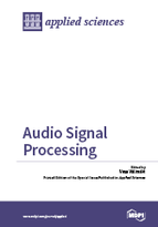 Special issue Audio Signal Processing book cover image