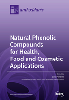 Special issue Natural Phenolic Compounds for Health, Food and Cosmetic Applications book cover image
