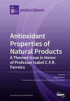 Special issue Antioxidant Properties of Natural Products: A Themed Issue in Honor of Professor Isabel C.F.R. Ferreira book cover image