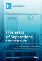Special issue Five Years of Separations: Feature Paper 2018 book cover image