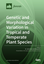 Special issue Genetic and Morphological Variation in Tropical and Temperate Plant Species book cover image