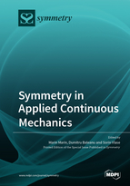 Special issue Symmetry in Applied Continuous Mechanics book cover image