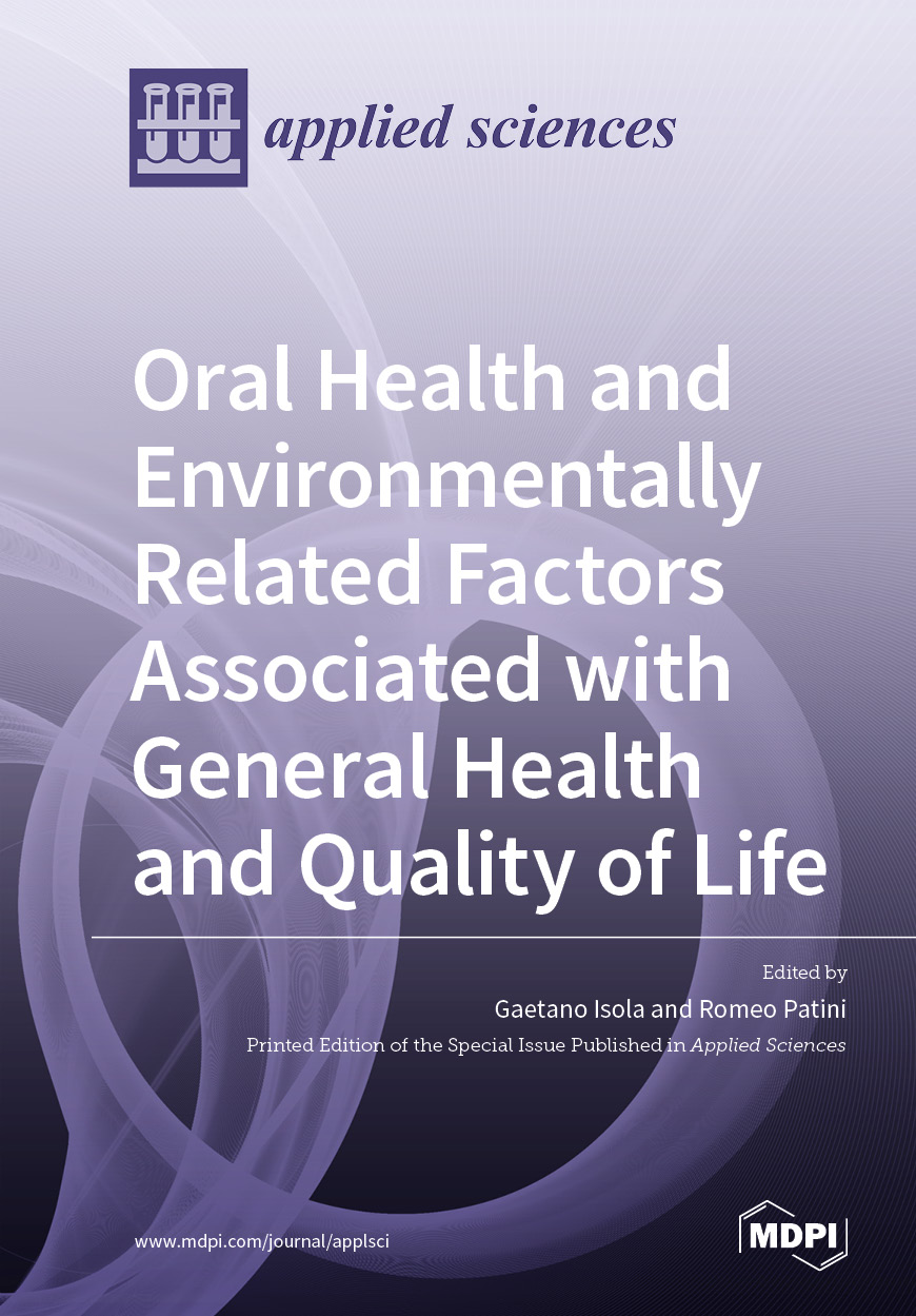 Book cover: Oral Health and Environmentally Related Factors Associated with General Health and Quality of Life