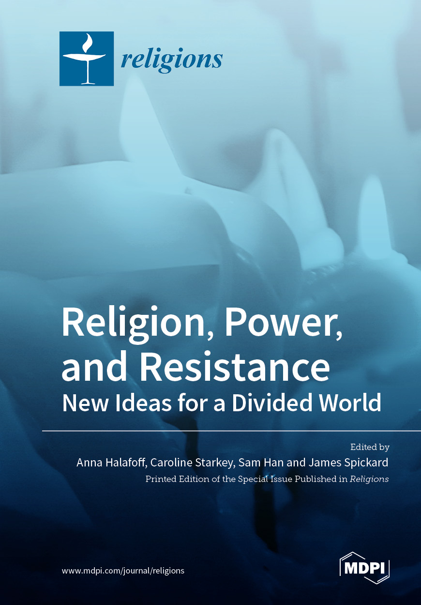 Book cover: Religion, Power, and Resistance
