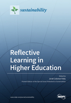 Special issue Reflective Learning in Higher Education book cover image