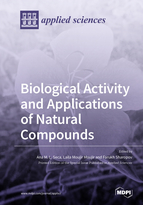 Special issue Biological Activity and Applications of Natural Compounds book cover image