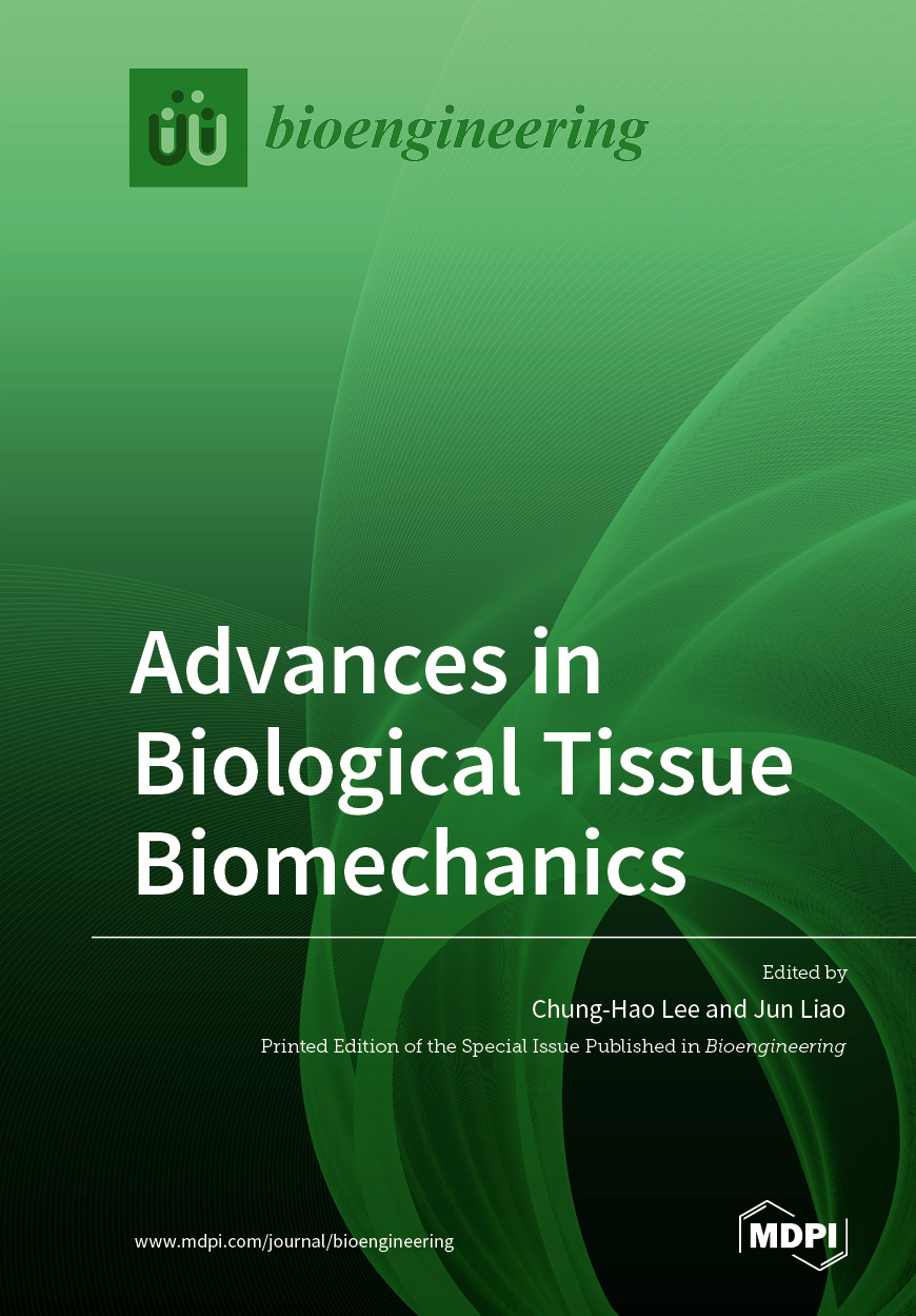 Book cover: Advances in Biological Tissue Biomechanics