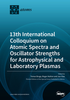 Special issue 13th International Colloquium on Atomic Spectra and Oscillator Strengths for Astrophysical and Laboratory Plasmas book cover image