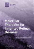 Special issue Molecular Therapies for Inherited Retinal Diseases book cover image