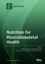 Special issue Nutrition for Musculoskeletal Health book cover image