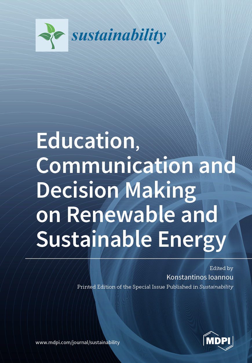 Book cover: Education, Communication and Decision Making on Renewable and Sustainable Energy
