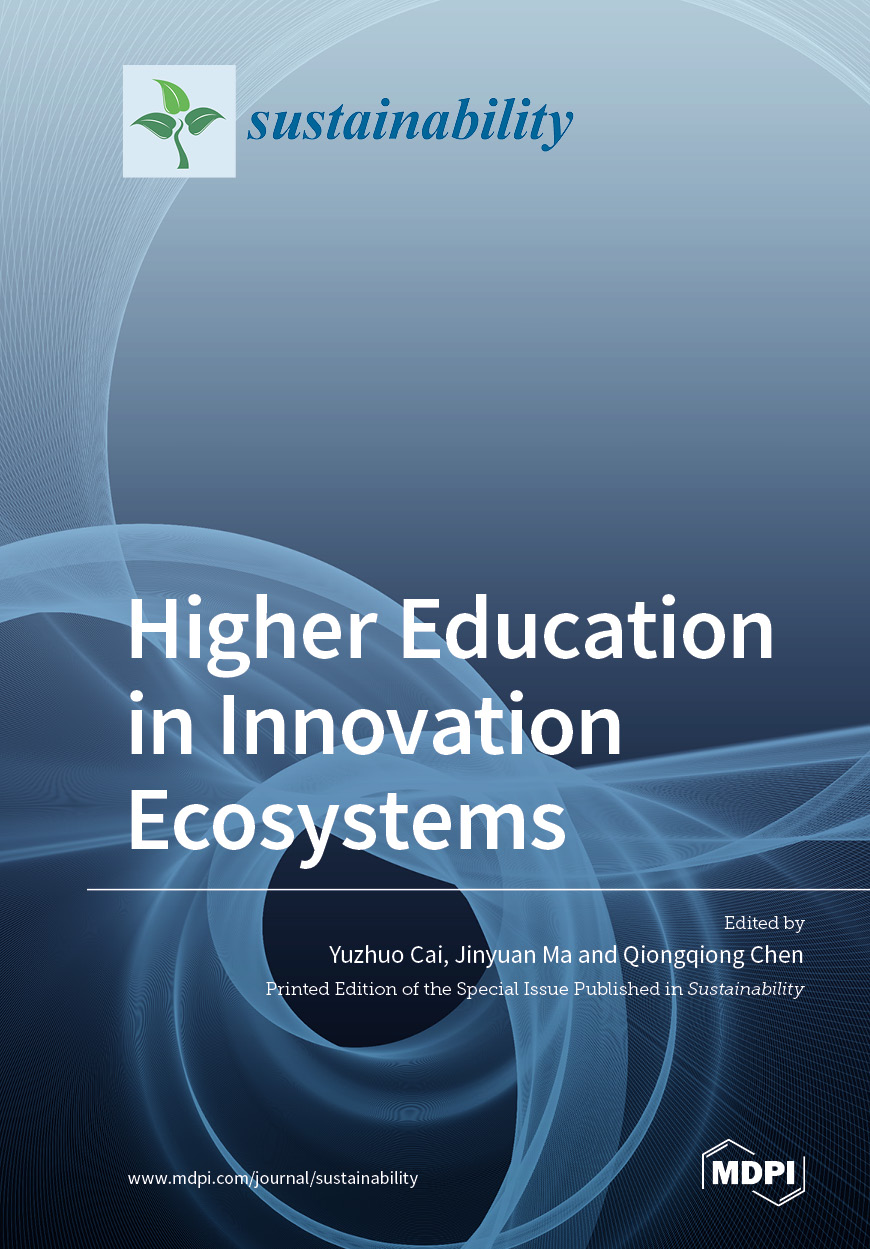 Book cover: Higher Education in Innovation Ecosystems