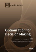 Special issue Optimization for Decision Making book cover image