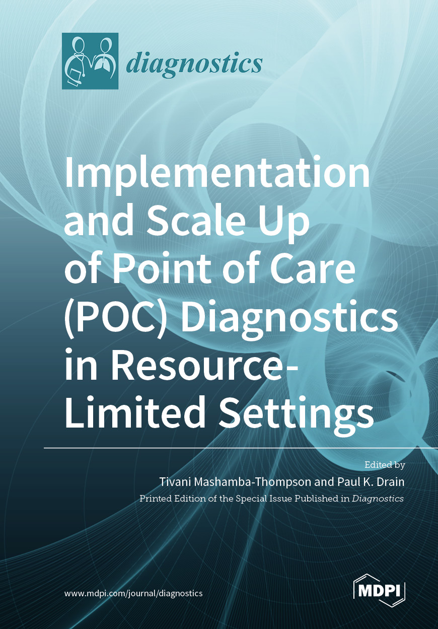 Book cover: Implementation and Scale Up of Point of Care (POC) Diagnostics in Resource-Limited Settings